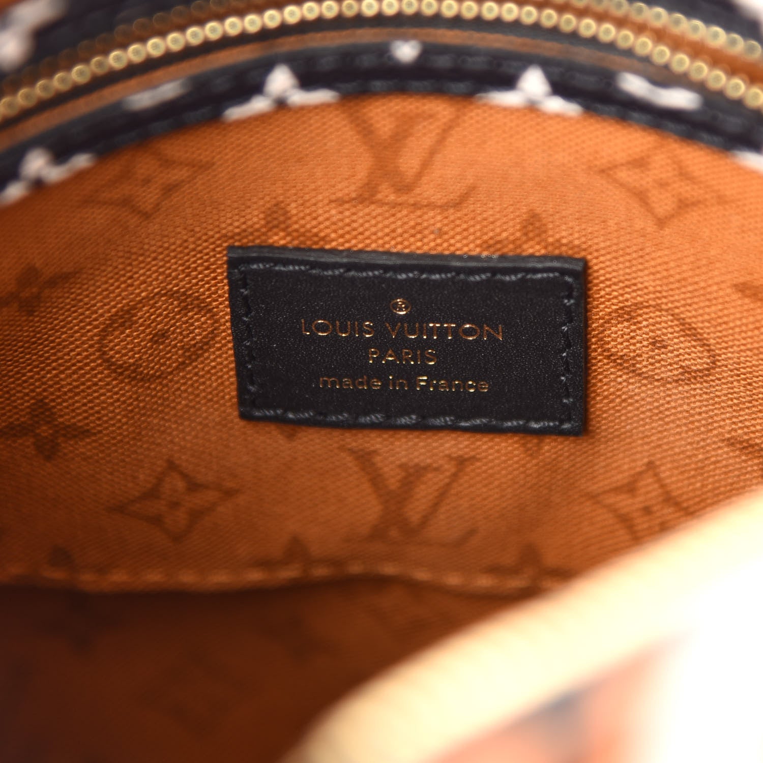 Louis Vuitton Monogram Giant Crafty Speedy Bandouliere 25 Creme Caramel 6 of 8