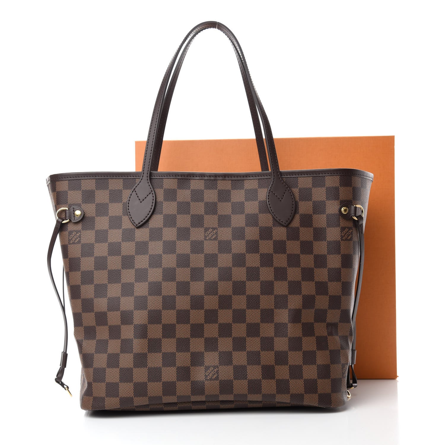 Louis Vuitton Damier Ebene Neo Neverfull MM Rose Ballerine 11 of 11