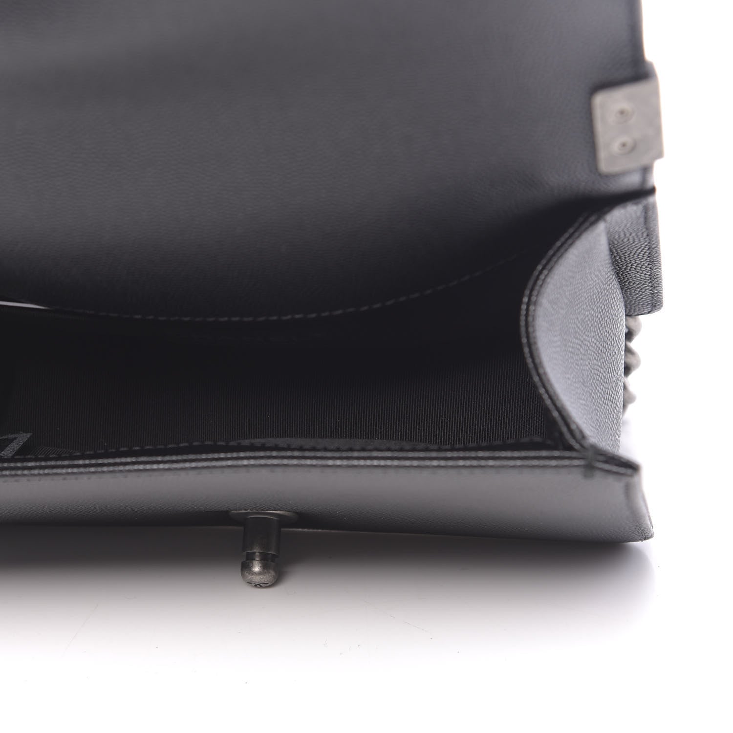 Chanel Caviar Quilted Small Boy Flap Black 5 of 10