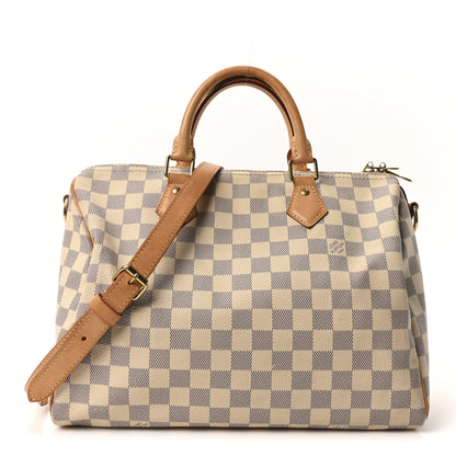 Louis Vuitton Damier Azur Speedy Bandouliere 30 1 of 10