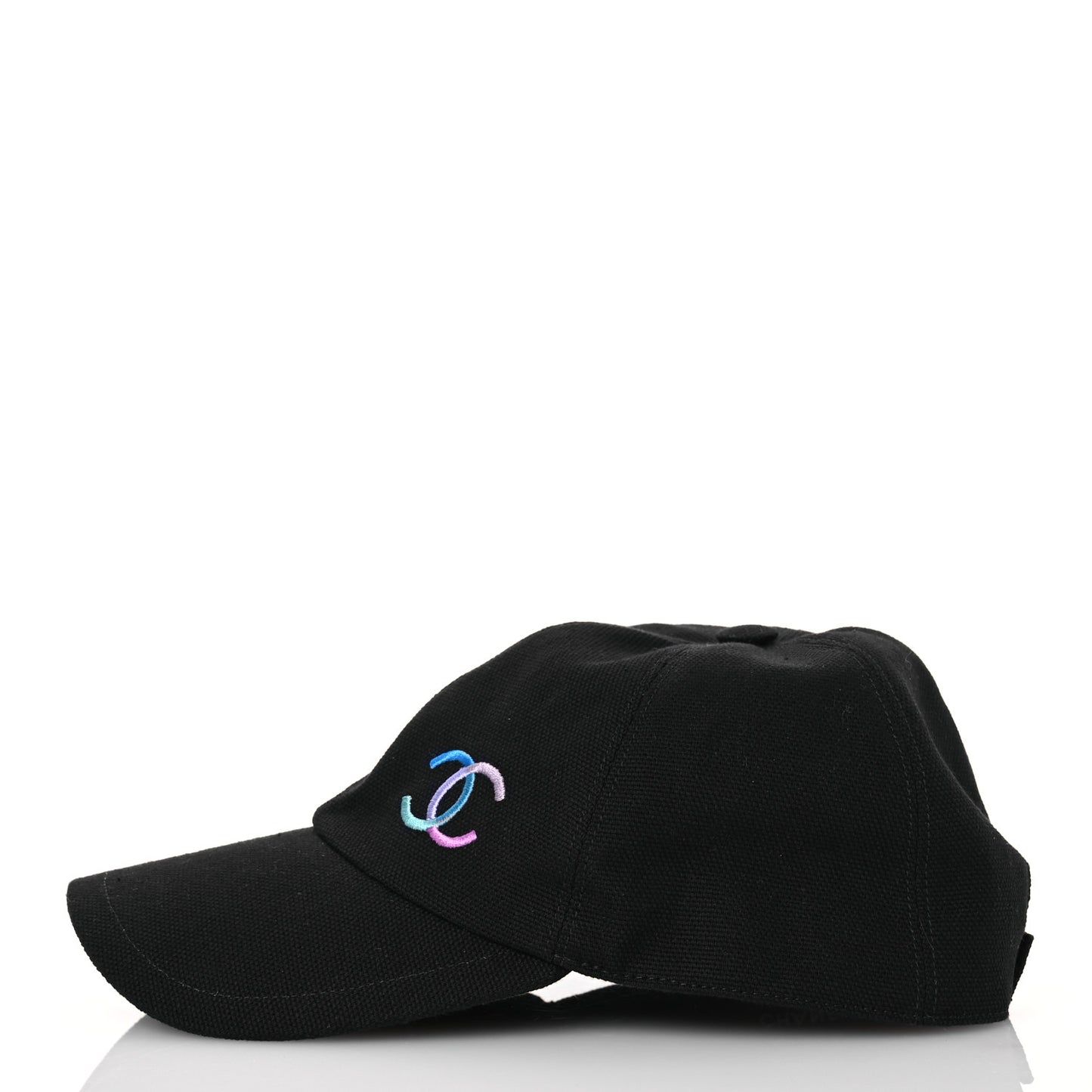 Cotton CC Cap Hat Black Multicolor