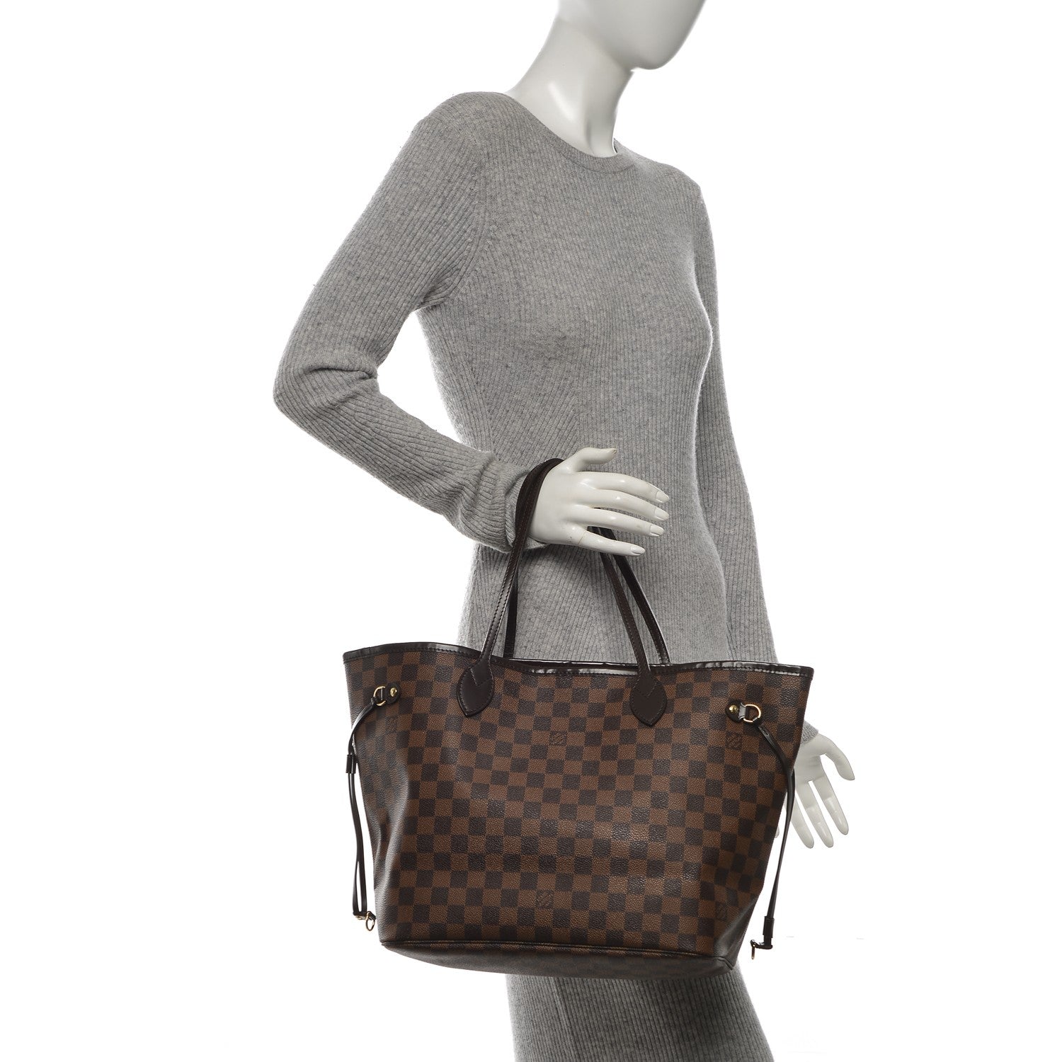 Louis Vuitton Damier Ebene Neverfull MM 2 of 6