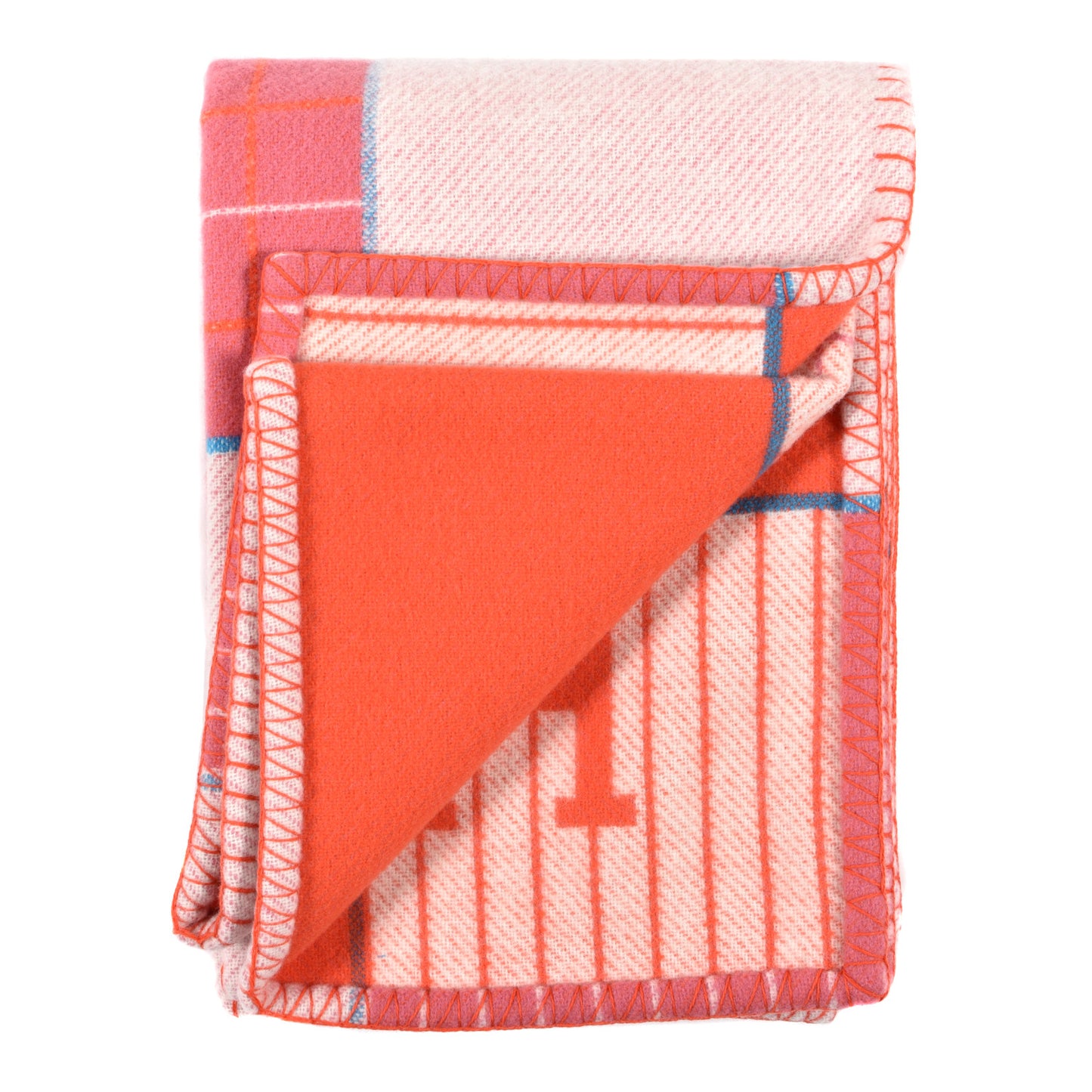 Wool Cashmere Avalon Passe-Passe Blanket Figue