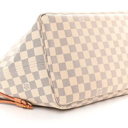 Louis Vuitton Damier Azur Neo Neverfull GM Rose Ballerine 9 of 14