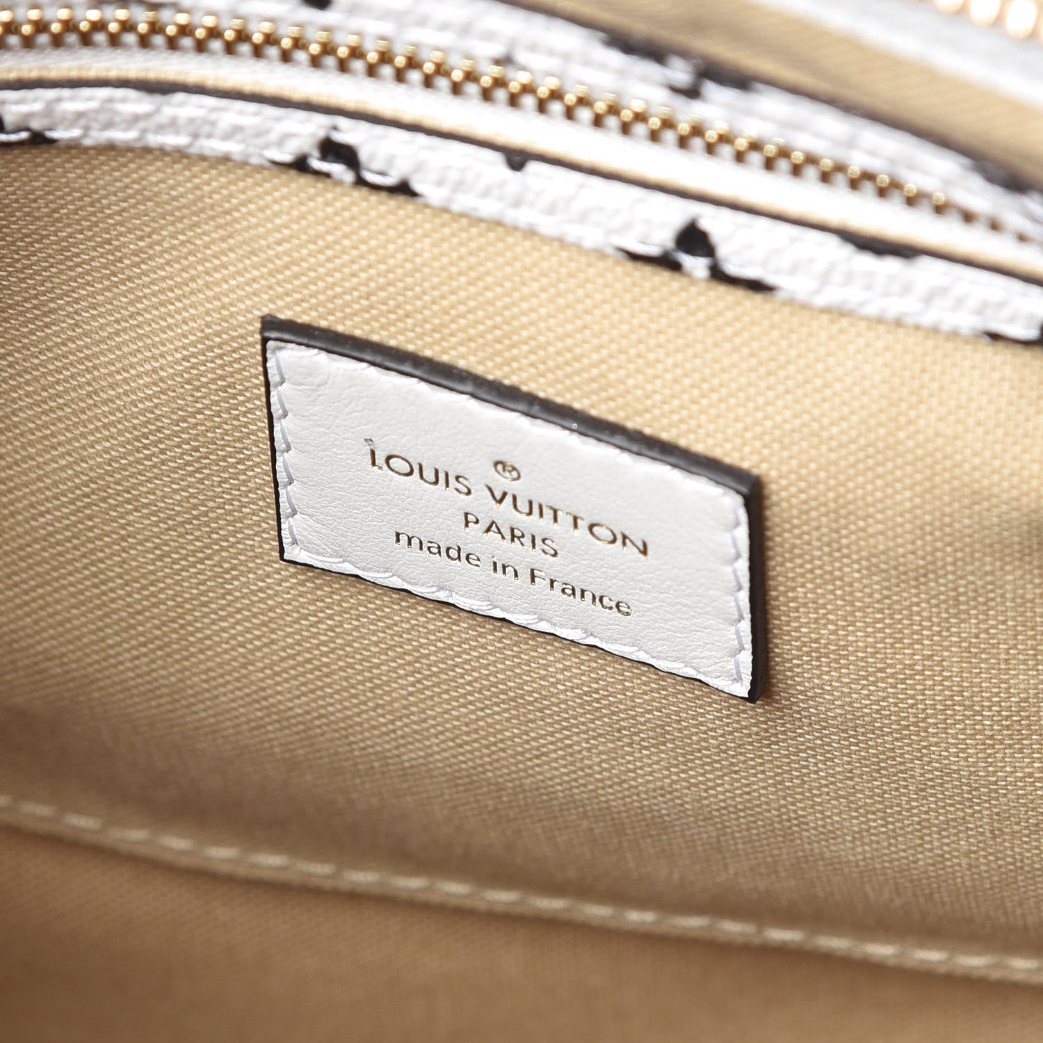 Louis Vuitton Monogram Giant Speedy Bandouliere 30 Kaki Beige 8 of 10