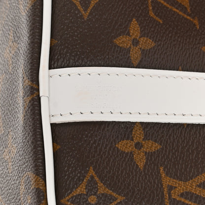 Louis Vuitton Monogram LV Match Speedy Bandouliere 25 White 7 of 13