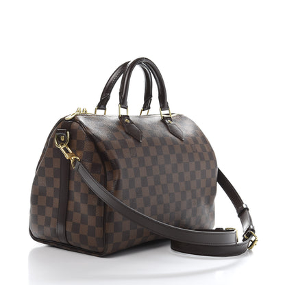 Louis Vuitton Damier Ebene Speedy Bandouliere 30 4 of 13