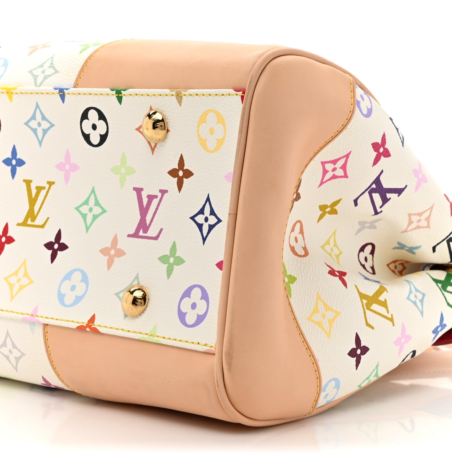 Louis Vuitton Monogram Multicolor Beverly GM White 8 of 13