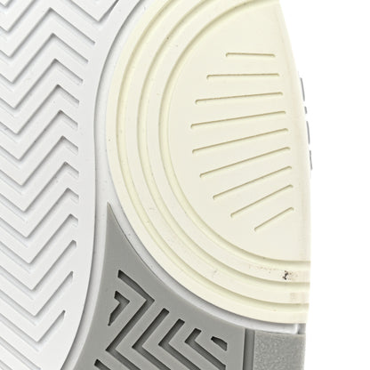 Christian Dior Smooth Calfskin Oblique Galaxy Perforated Mens B27 Low Top Sneakers 44 White Grey 8 of 10