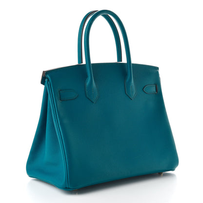 Hermes Epsom Birkin 30 Bleu Izmir 3 of 12