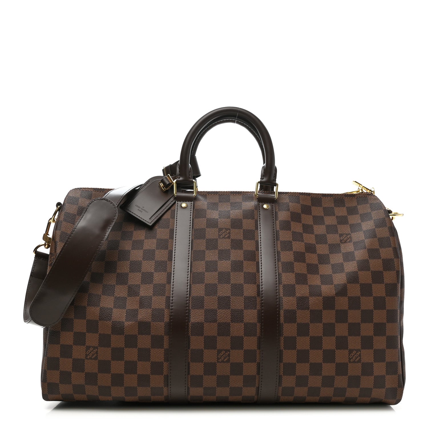 Louis Vuitton Damier Ebene Keepall Bandouliere 45 1 of 8