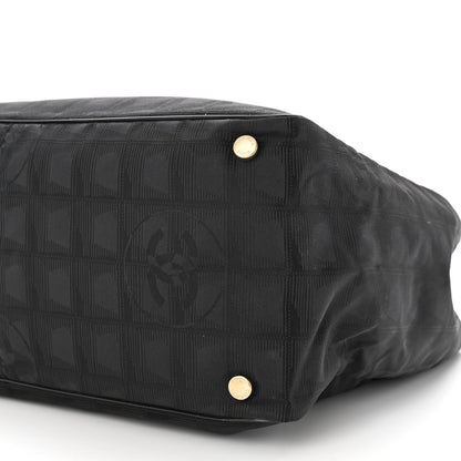 Chanel Nylon Large Travel Tote Black 10 of 10