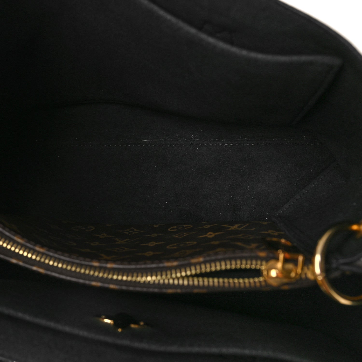 Louis Vuitton Monogram Flower Tote Black 5 of 8