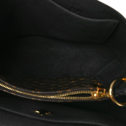 Louis Vuitton Monogram Flower Tote Black 5 of 8