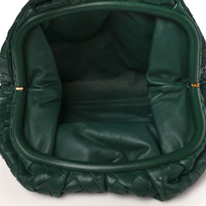 Bottega Veneta Nappa Maxi Intreccio The Pouch Oversized Clutch Raintree 5 of 9
