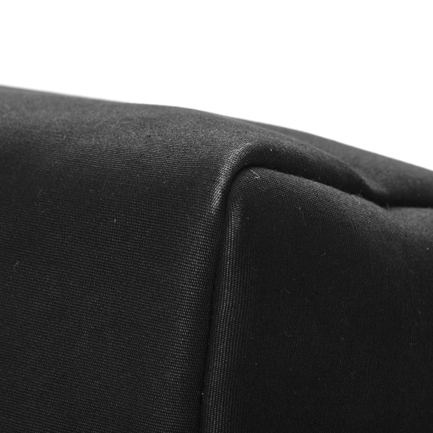 Hermes Toile Vache Hunter Herbag Cabas MM Black 11 of 17