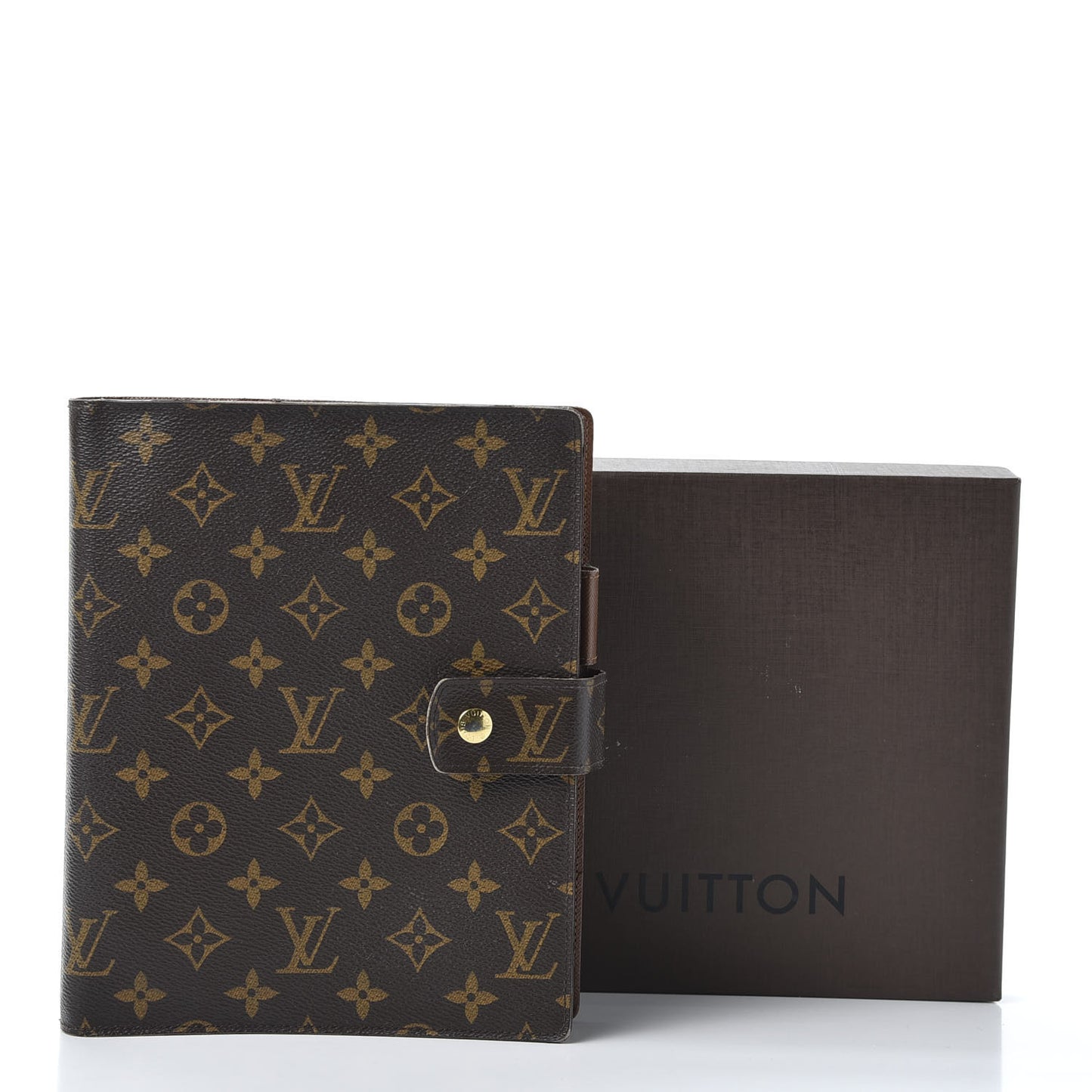 Monogram Large Ring Agenda Cover