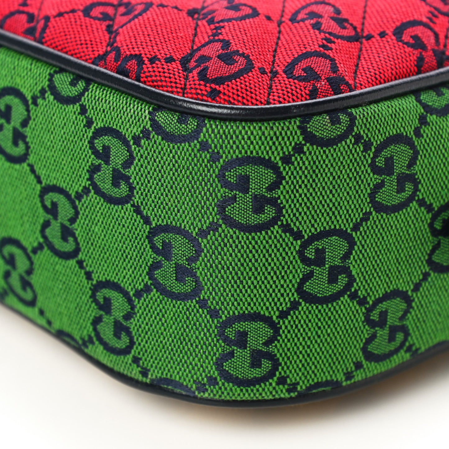 Monogram Multicolor Matelasse Diagonal Small GG Marmont Chain Shoulder Bag Red Blue Yellow Green Pink