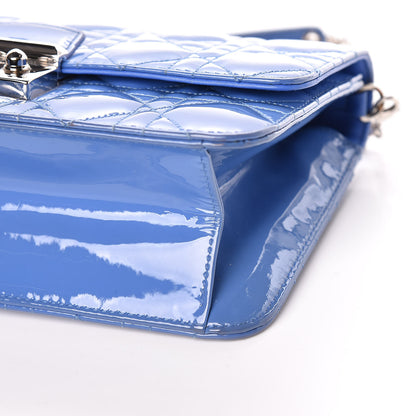 Christian Dior Patent Cannage Miss Dior Promenade Pouch Blue 13 of 13
