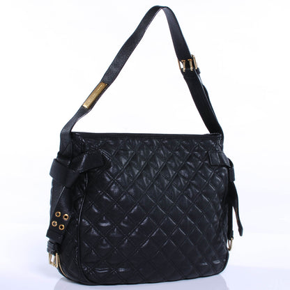 Marc Jacobs Leather Quilted Iris Hobo Black 3 of 8