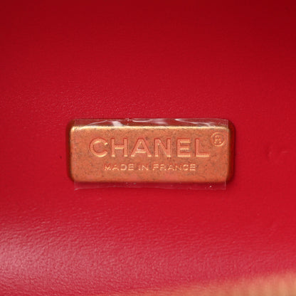 Chanel Lambskin Quilted CC Bubble Vanity Case With Chain Black 6 of 10