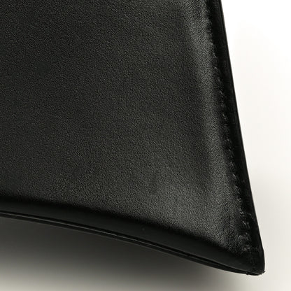 Balenciaga Shiny Box Calfskin Small Hourglass Top Handle Bag Black 23 of 24