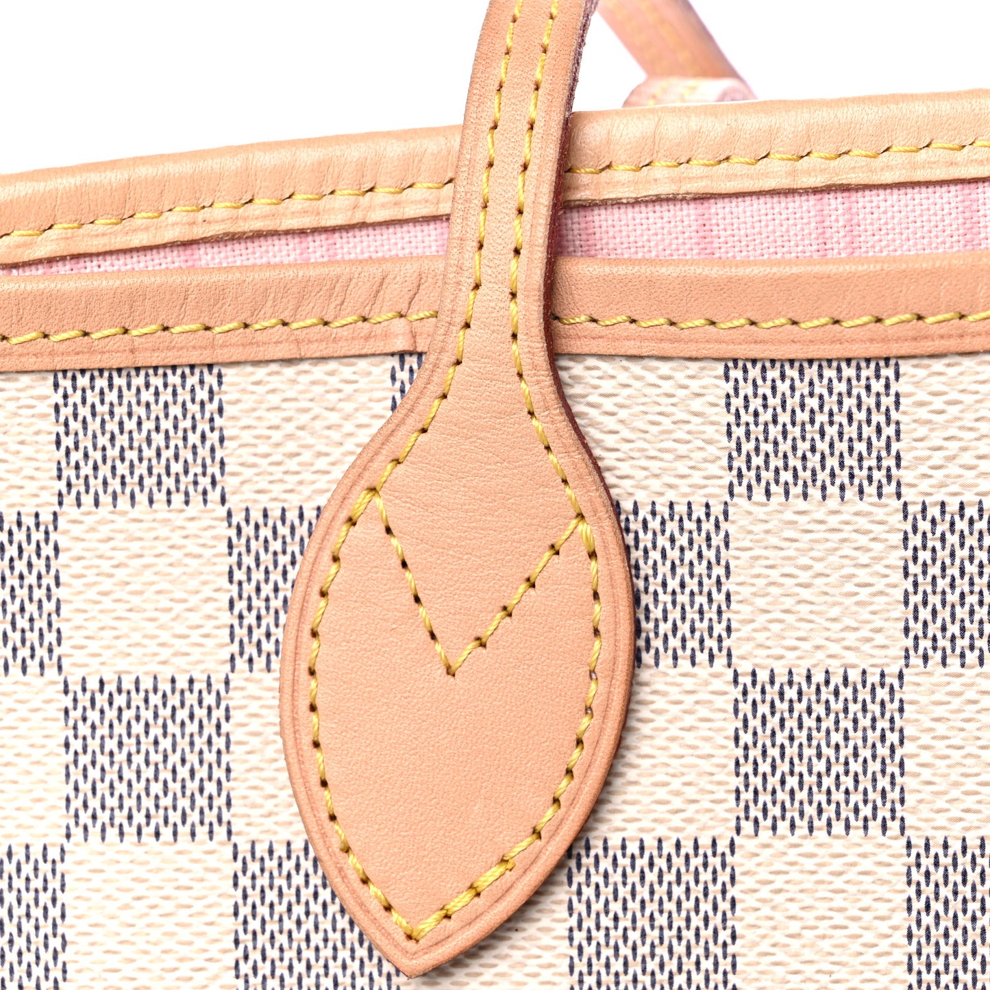 Damier Azur Neo Neverfull GM Rose Ballerine