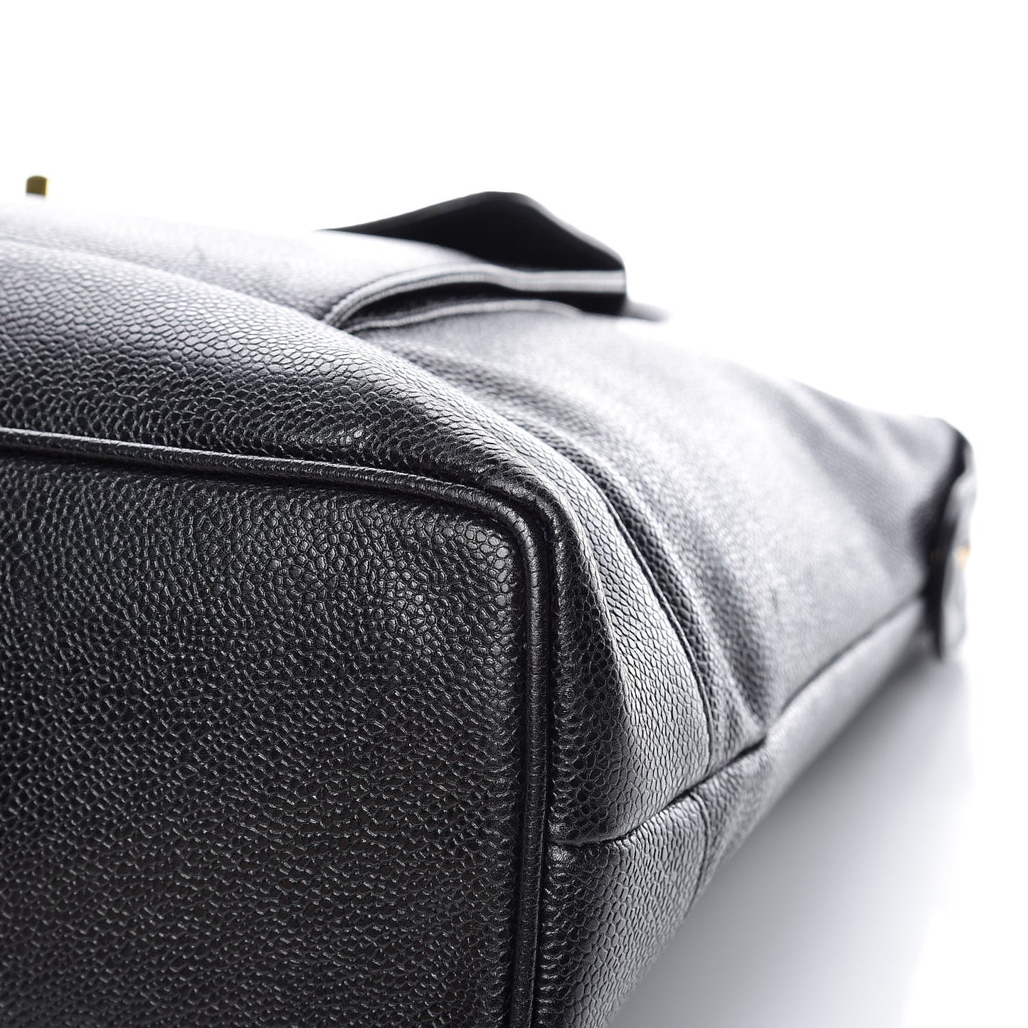 Caviar Shopper Tote Black