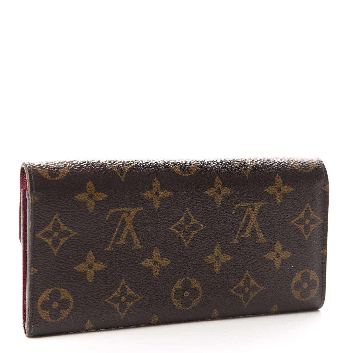 Monogram Emilie Wallet Fuchsia