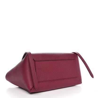 Celine Grained Calfskin Micro Belt Bag Plum 5 of 8