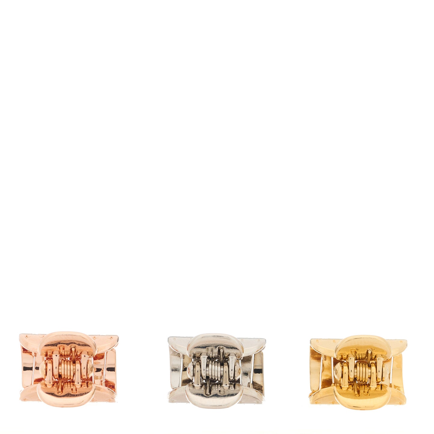 Metallic Nanogram Hair Accessories Gold Rose Gold Silver