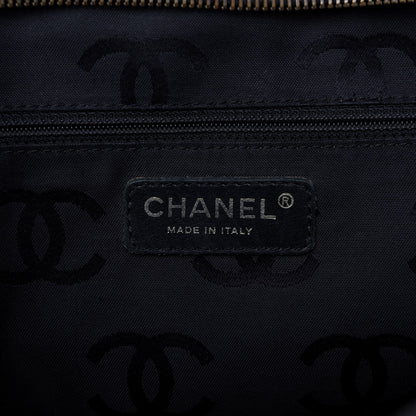 Chanel Calfskin Wild Stitch Top Handle Bag Black 8 of 11
