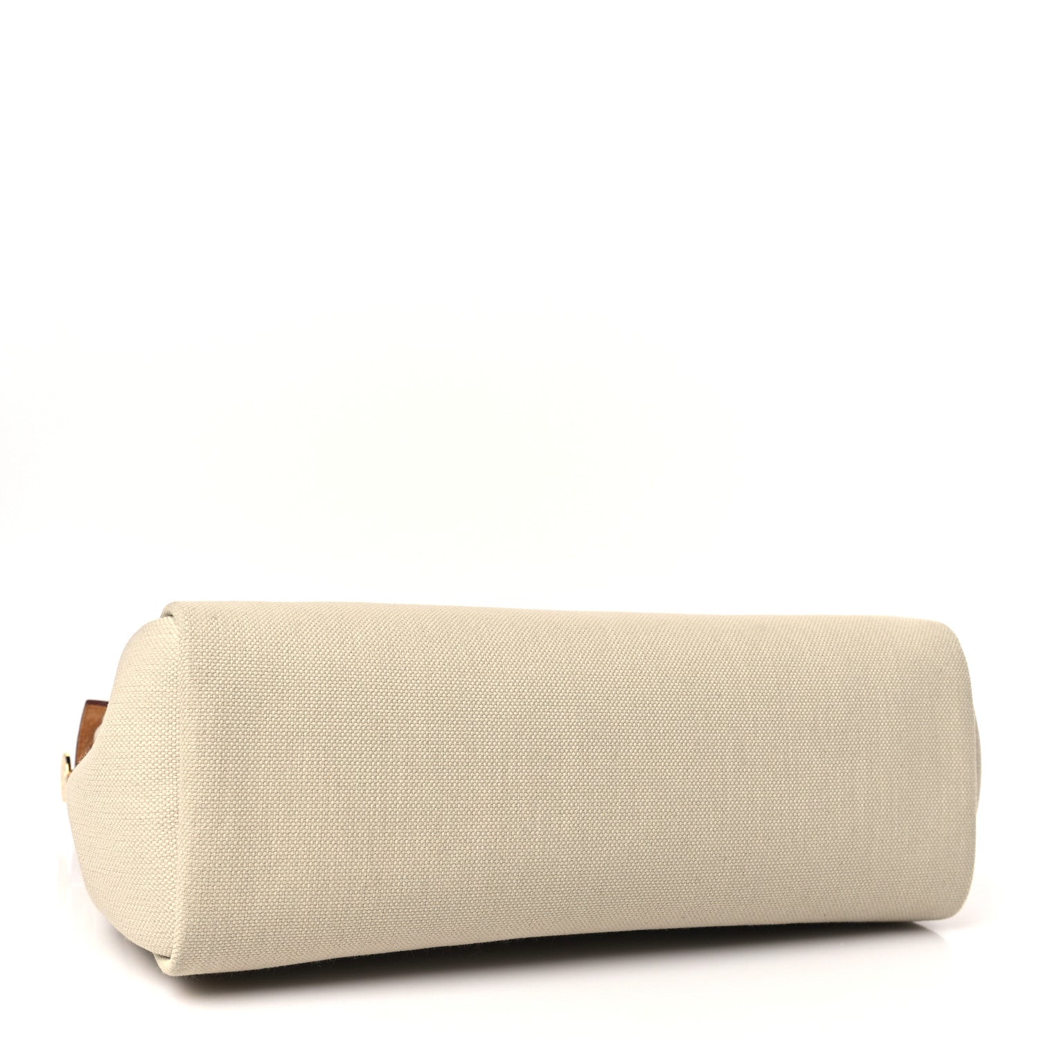 Hermes Military Toile Vache Hunter Herbag Zip Retourne 31 PM Beton Naturel 5 of 10