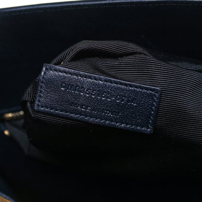 Saint Laurent Calfskin Small Sac De Jour Navy 9 of 9