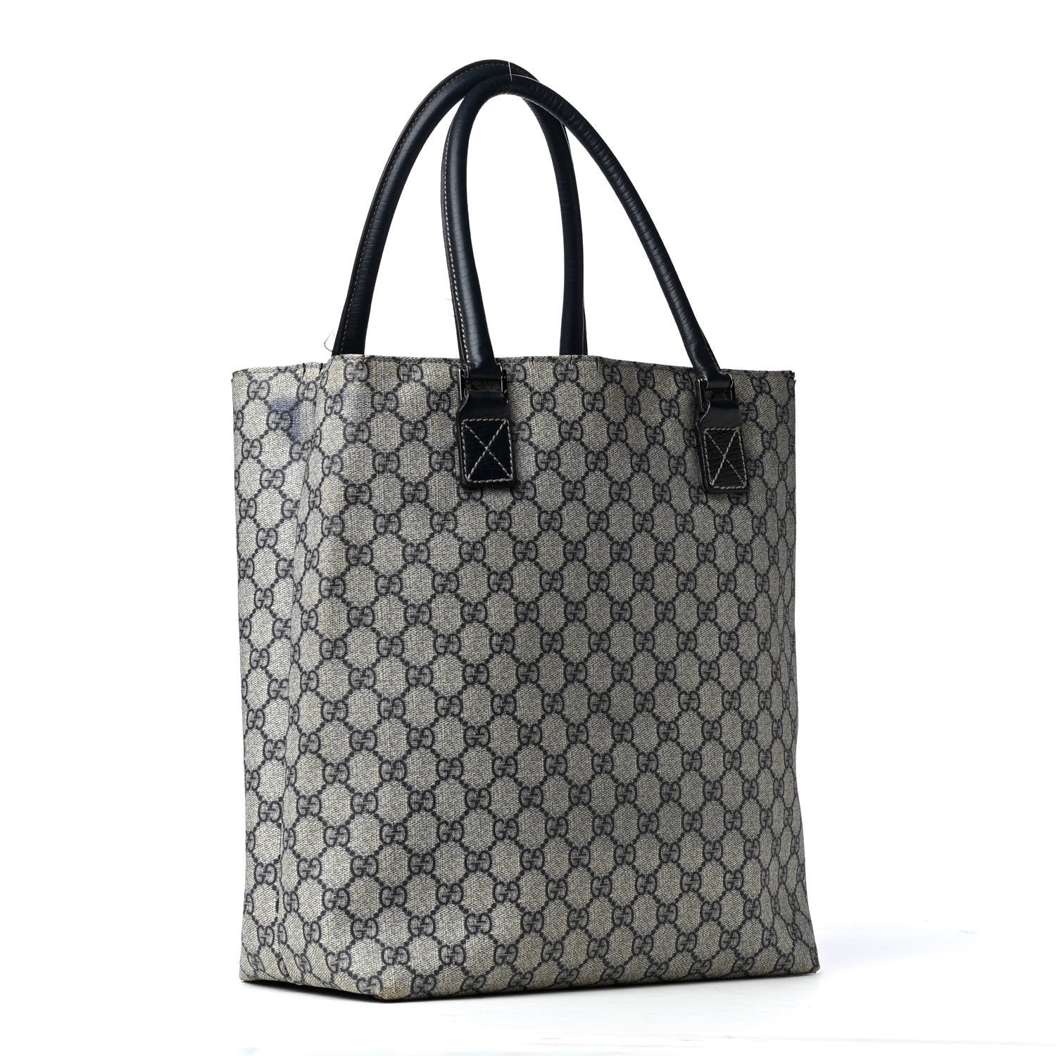 Gucci GG Plus Monogram Small Vertical Tote Blue 2 of 4