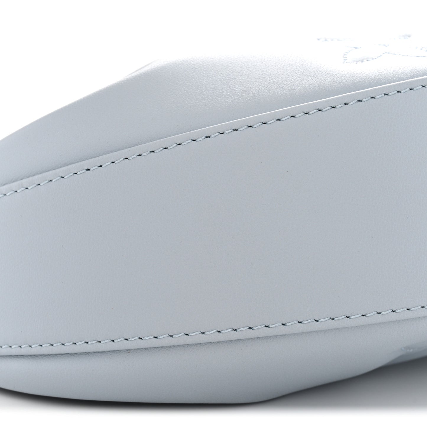 Calfskin Bubblegram Over The Moon Ice Blue