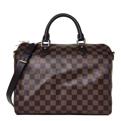Louis Vuitton Damier Ebene Speedy Bandouliere 30 1 of 6
