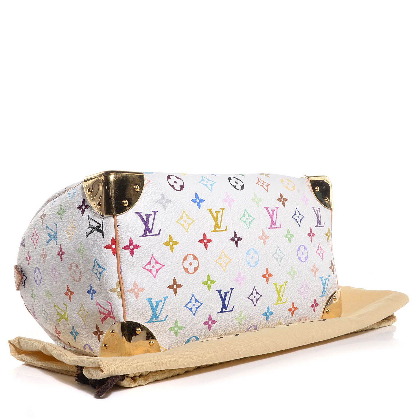Monogram Multicolor Speedy 30 White