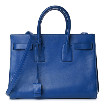 Saint Laurent Calfskin Small Sac De Jour Outremer 1 of 4