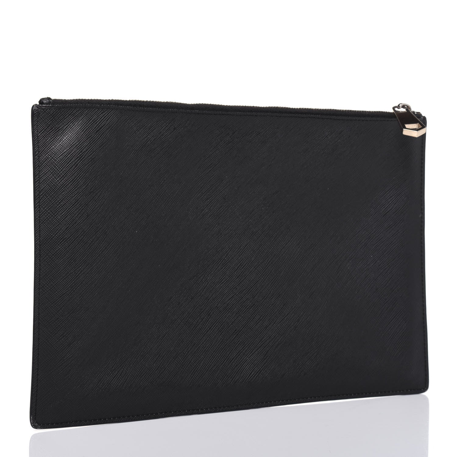 Givenchy Textured Coated Canvas Madonna Print Large Flat Zip Pouch 3 of 14