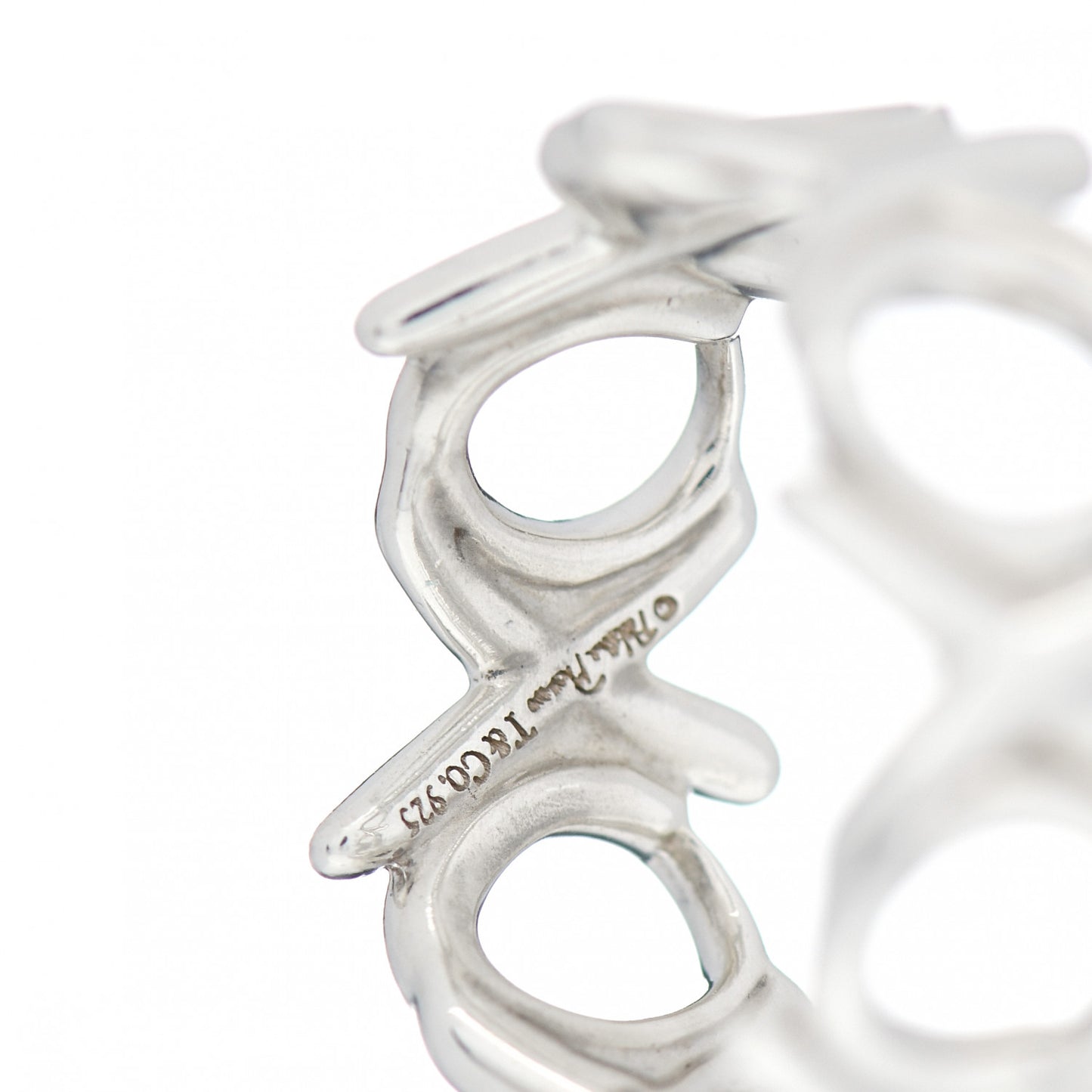 Sterling Silver Paloma Picasso XO Band Ring 47 4