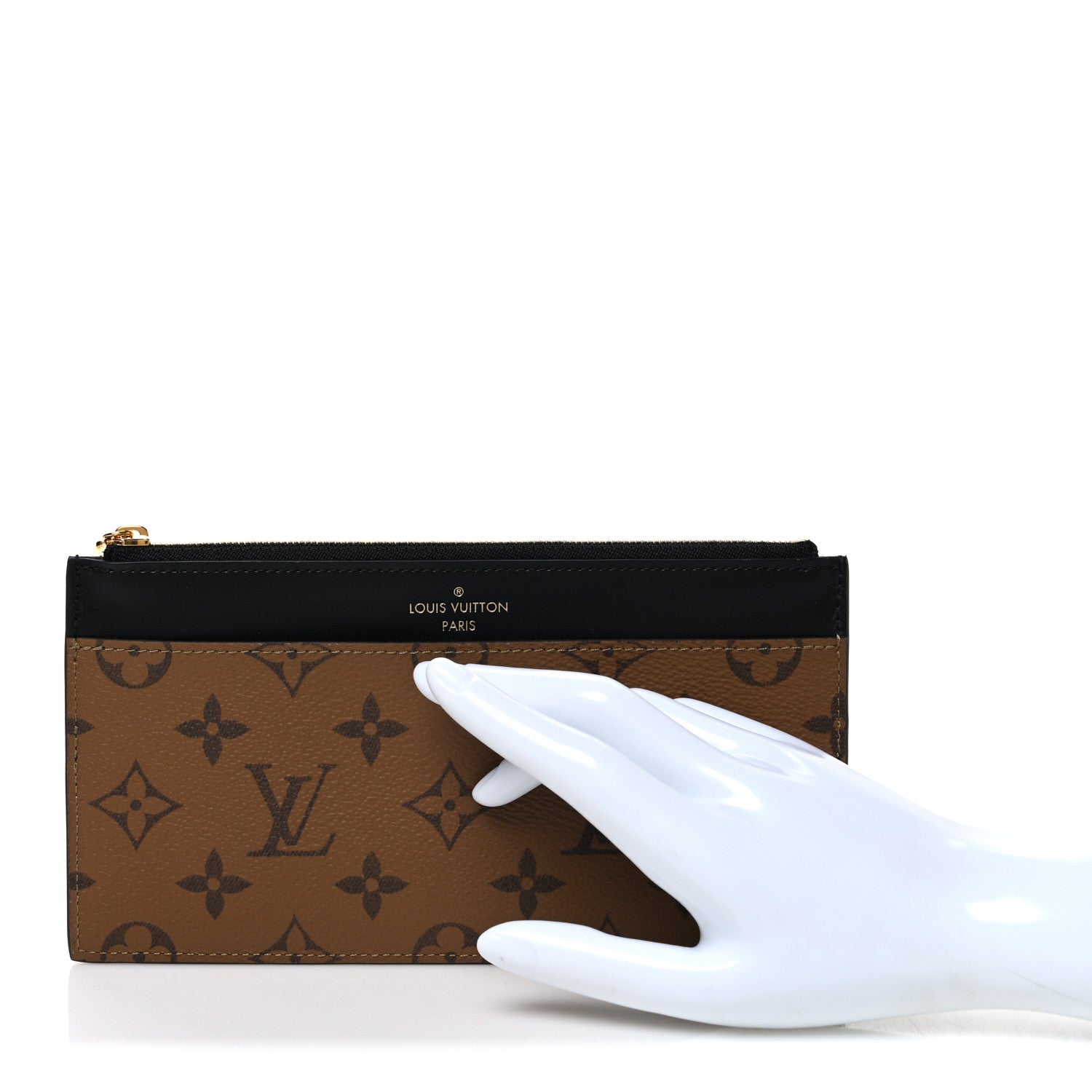 Louis Vuitton Reverse Monogram Slim Purse 2 of 6