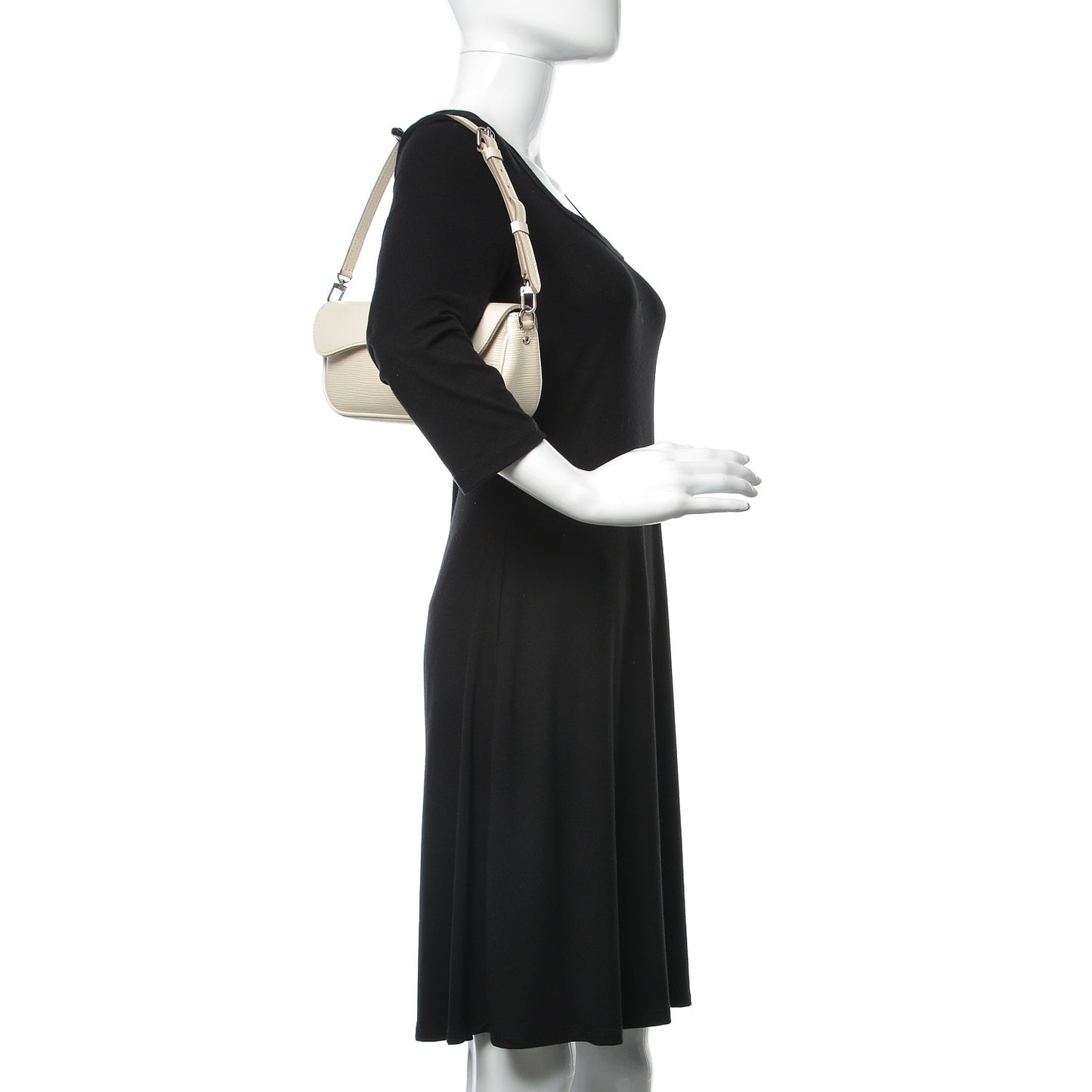 Epi Montaigne Clutch Ivory