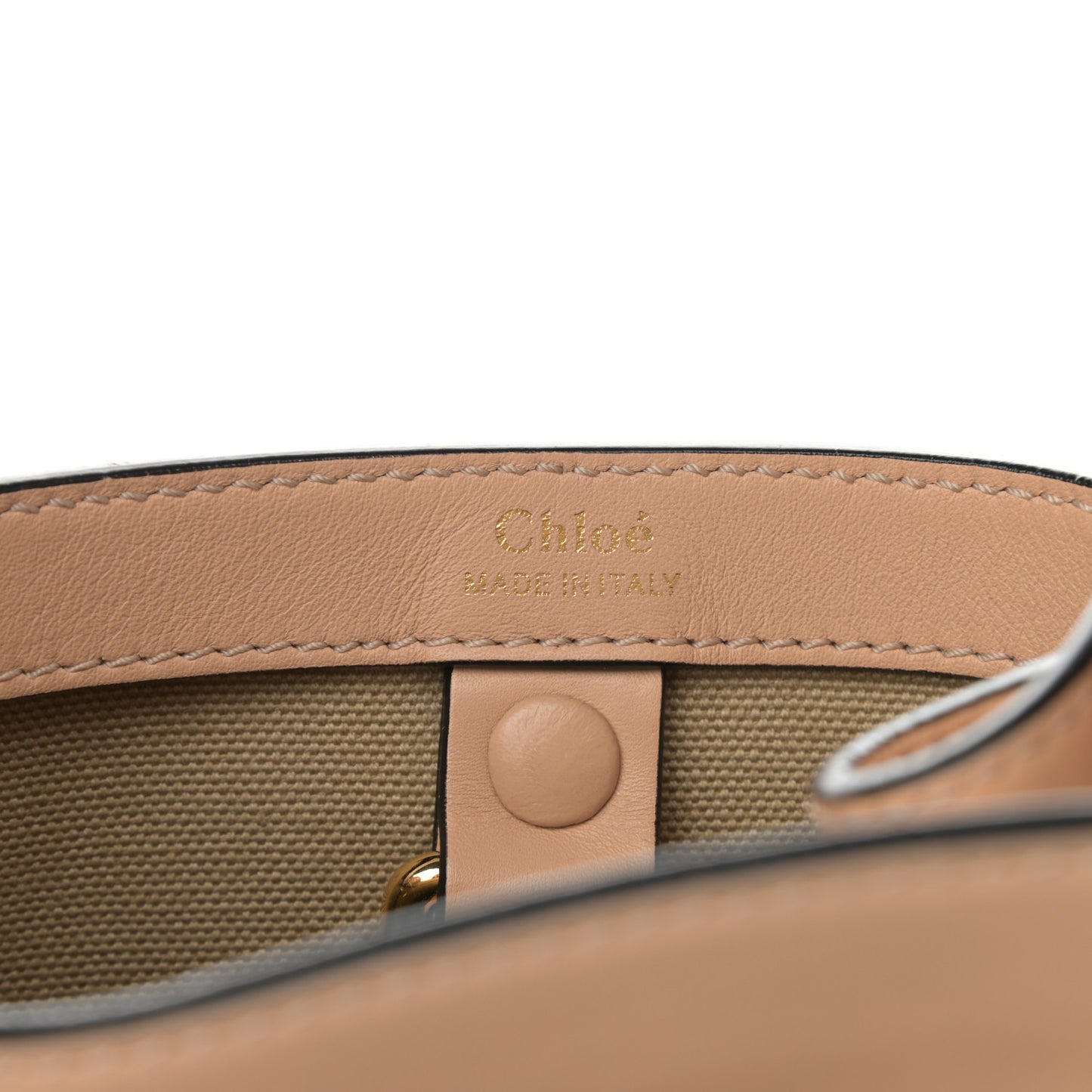 Calfskin Medium Emma Drawstring Bag Blush Nude