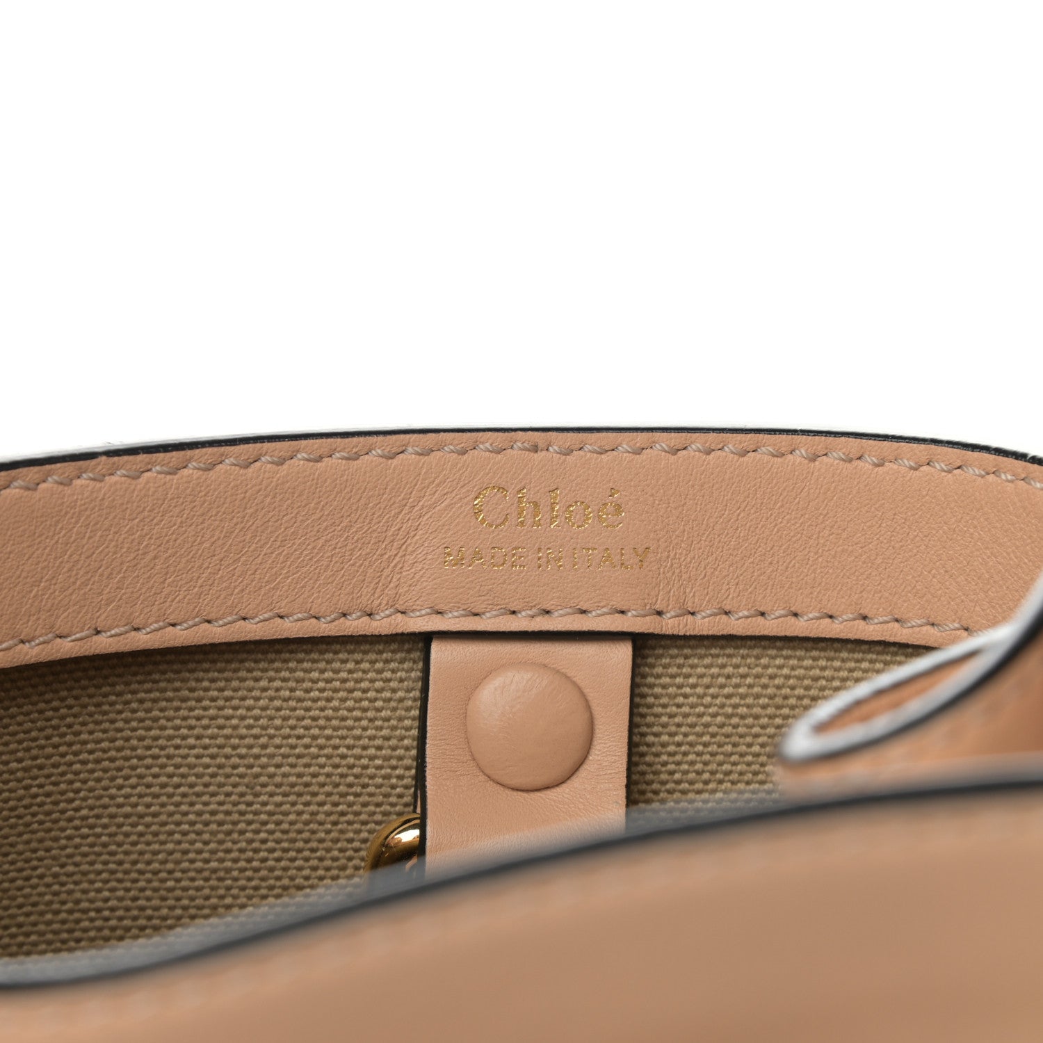 Chloe Calfskin Medium Emma Drawstring Bag Blush Nude 7 of 12