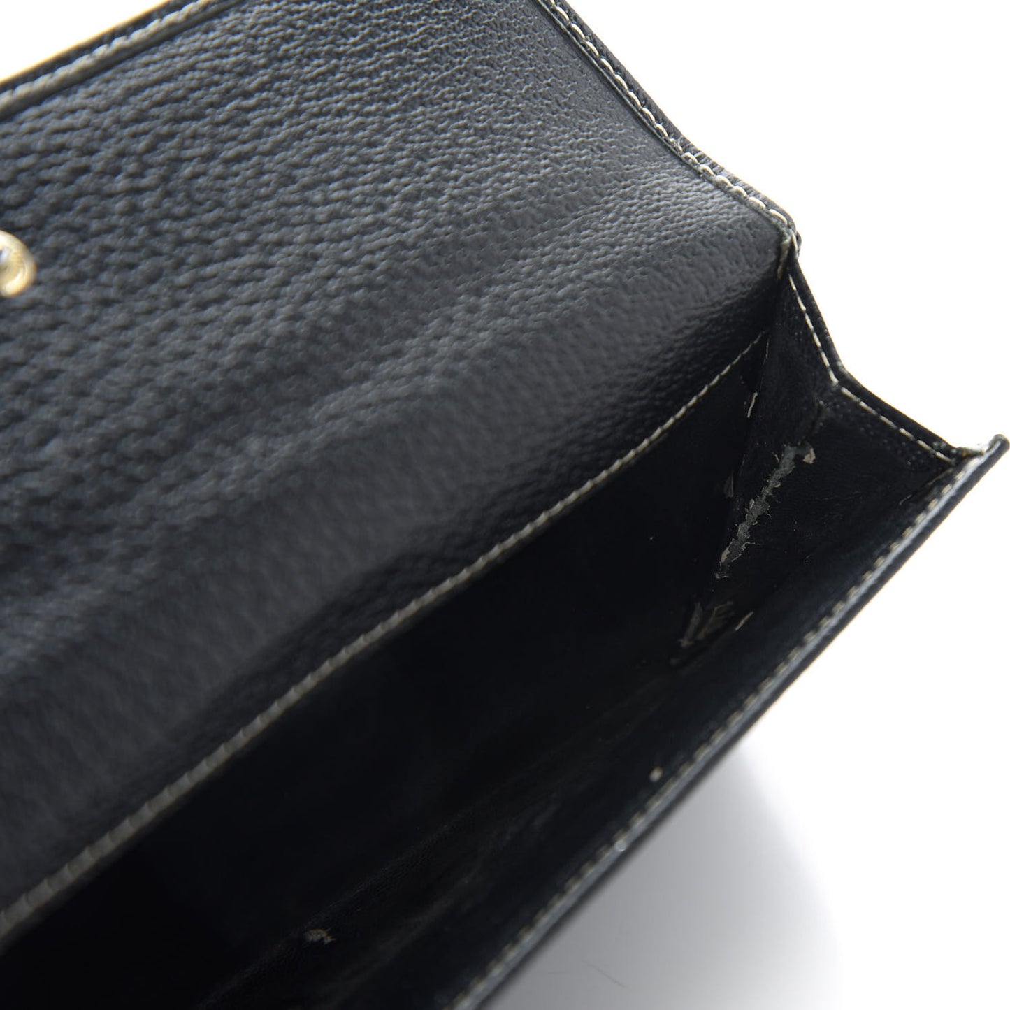 Monogram Web Bow Wallet Black
