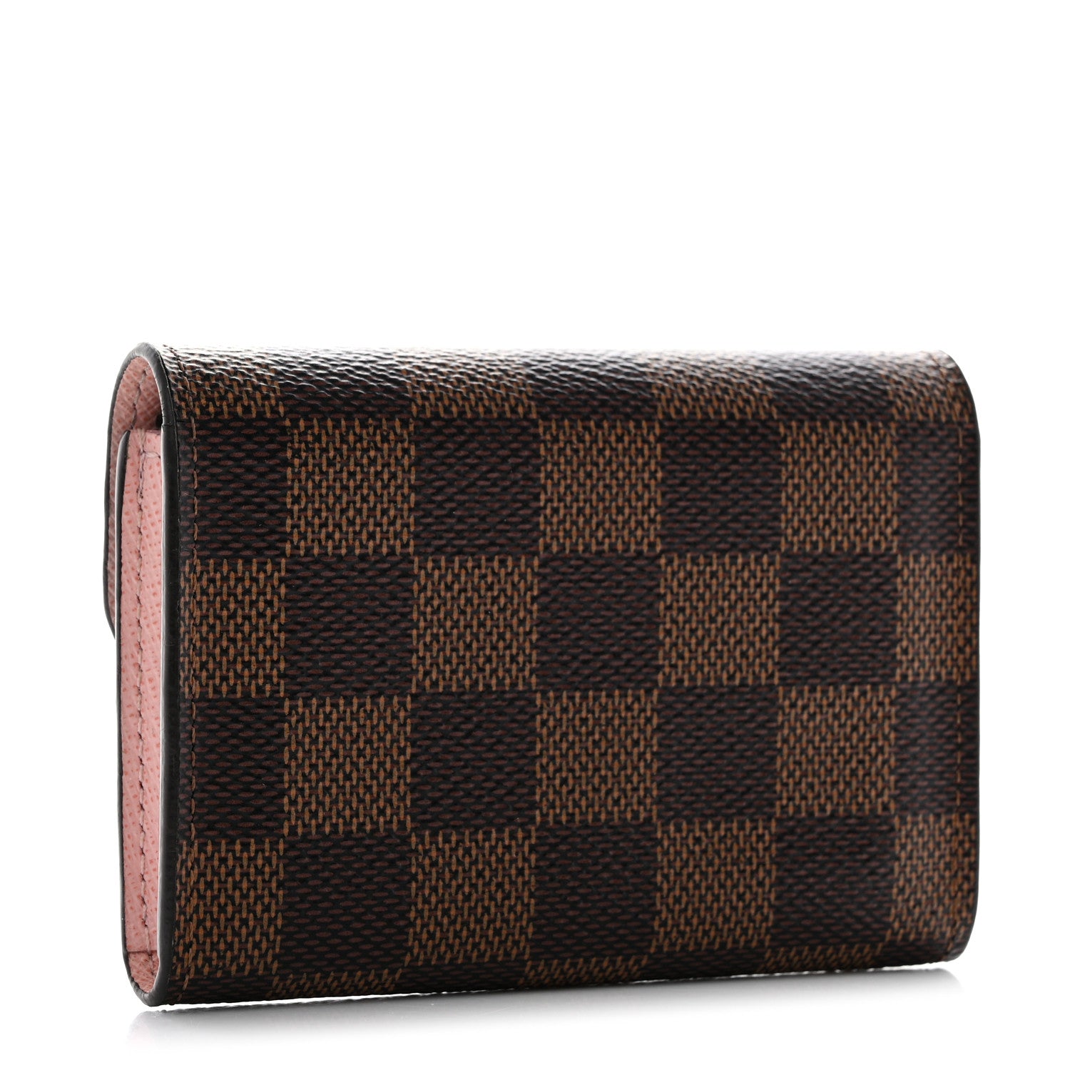 Louis Vuitton Damier Ebene Rosalie Coin Purse Rose Ballerine 3 of 10