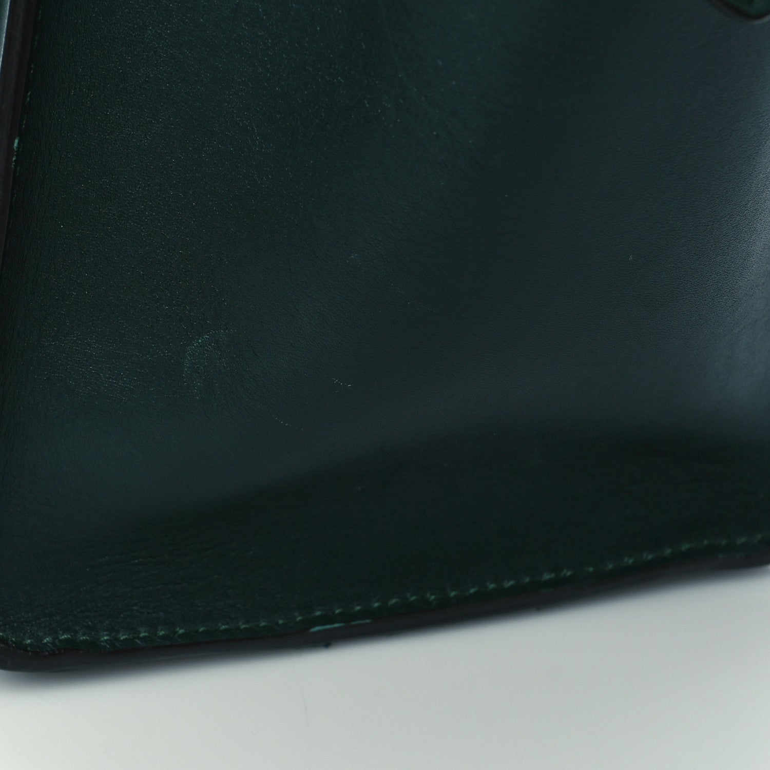 Celine Smooth Calfskin Mini Luggage Emerald 14 of 18