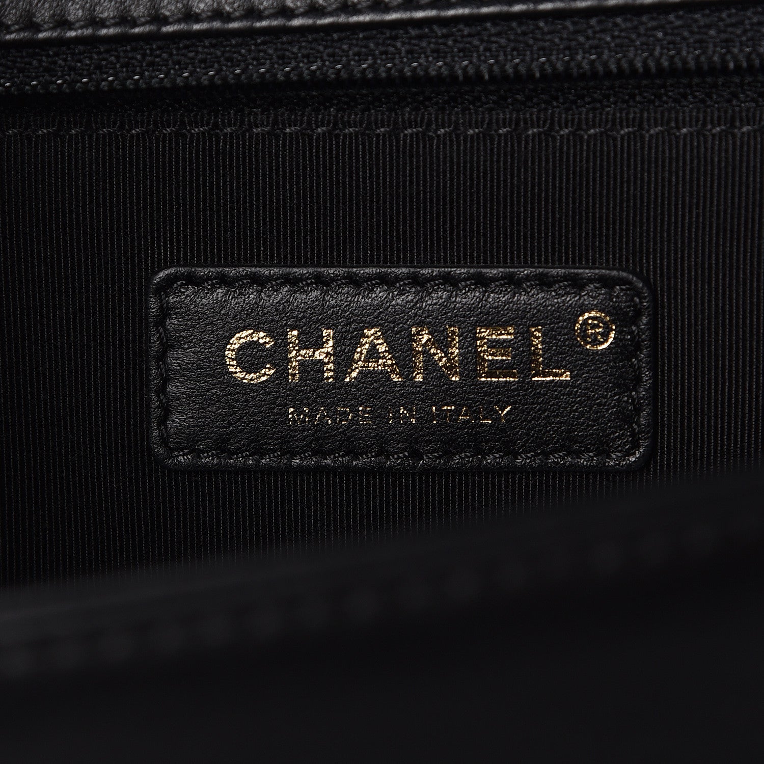 Chanel Lambskin Quilted Large Boy Flap Black 6 of 11