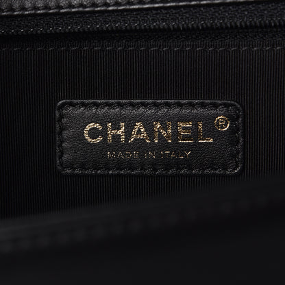 Chanel Lambskin Quilted Large Boy Flap Black 6 of 11